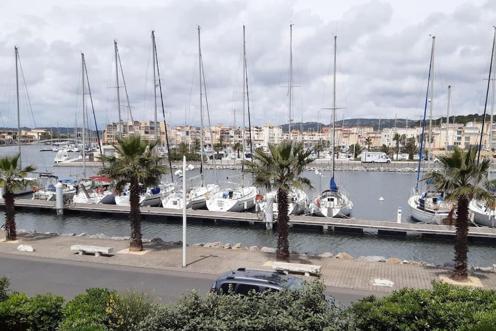 Appart. Calme 5 Pers Vue Sur Le Port De Gruissan Eksteriør billede